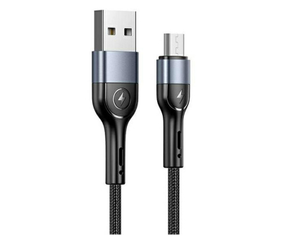 Kabel USAMS Kabel pleciony U55 2A micro USB U55 czarny
